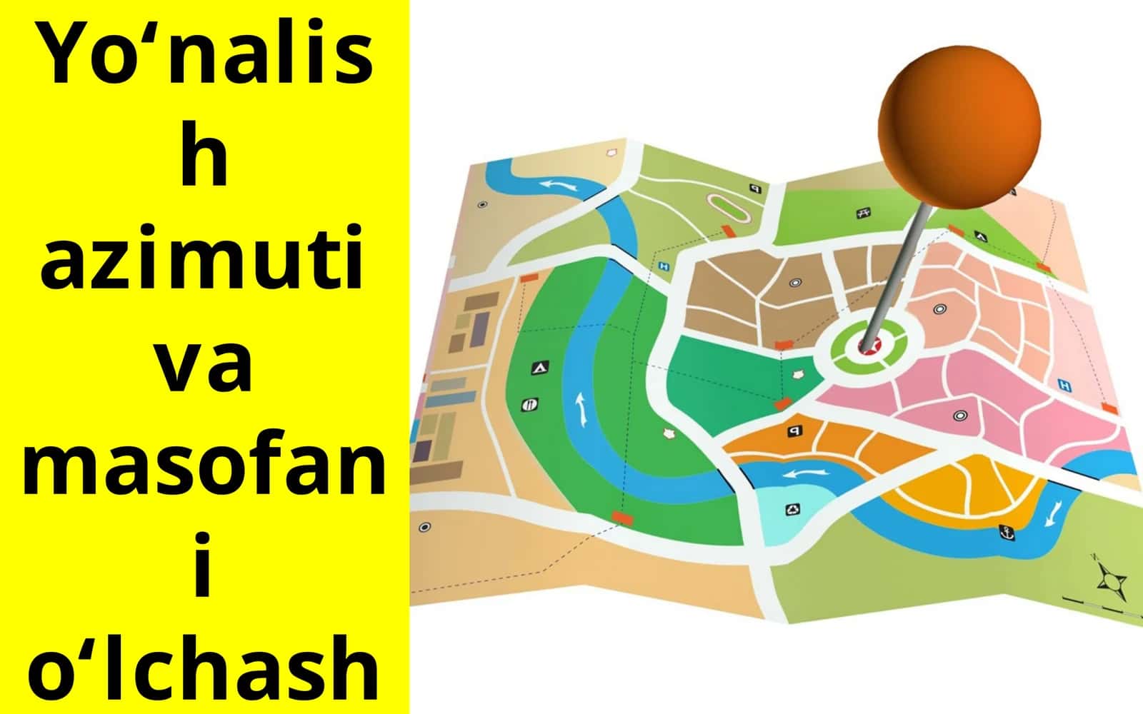 Yo‘nalish azimuti va masofa nio‘lchash 1