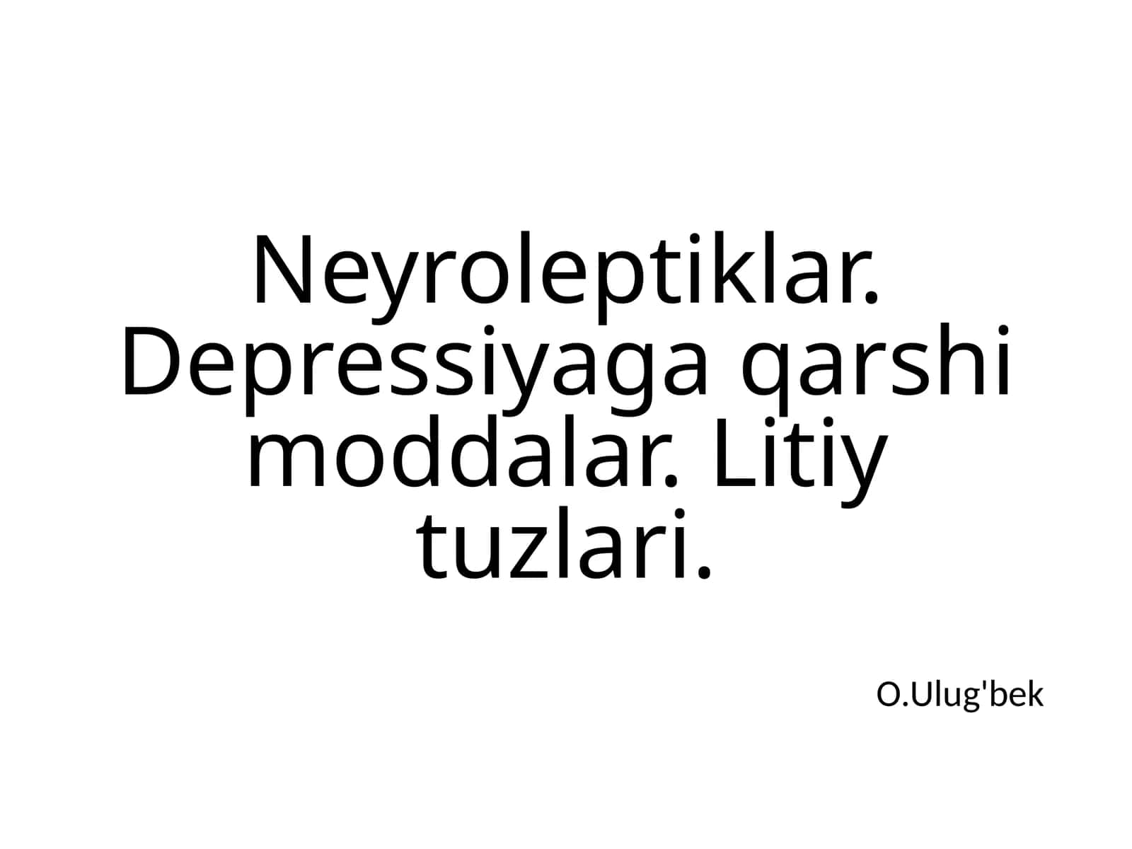 Neyroleptiklar 1