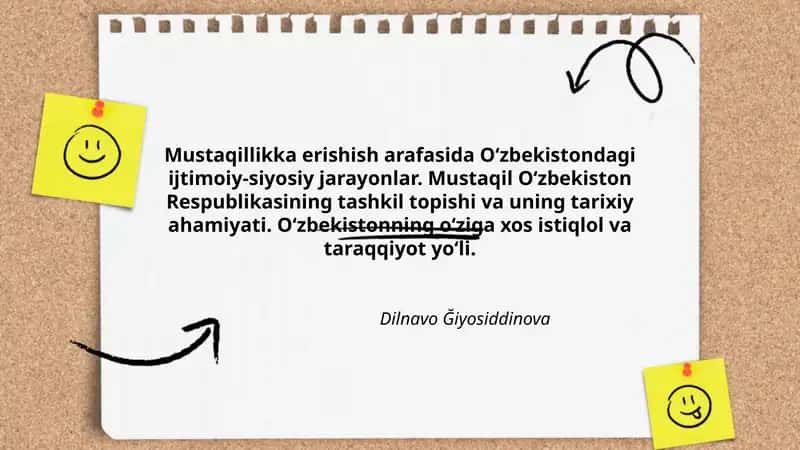 O‘zbekiston mustaqilg‘a erishish jarayoni 1