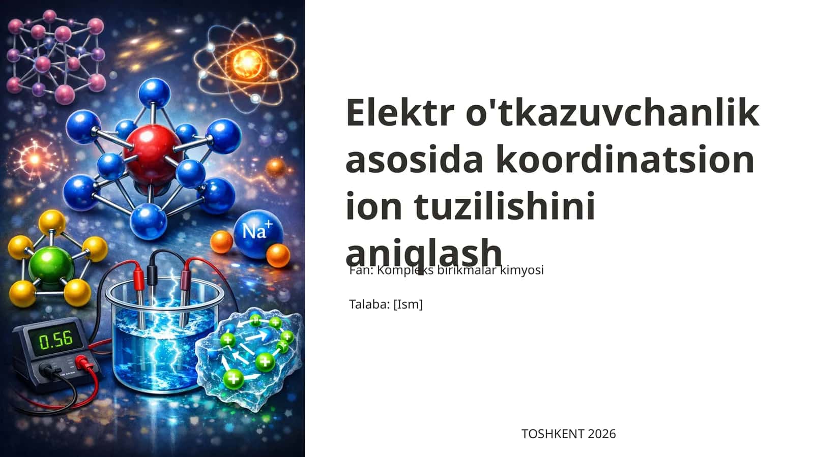 Koordinatsion ion tuzilishi 1