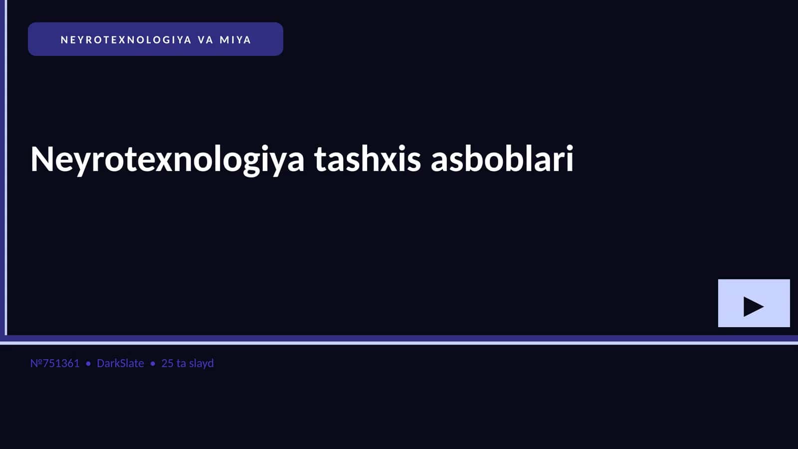 Neyrotexnologiya va miya 1