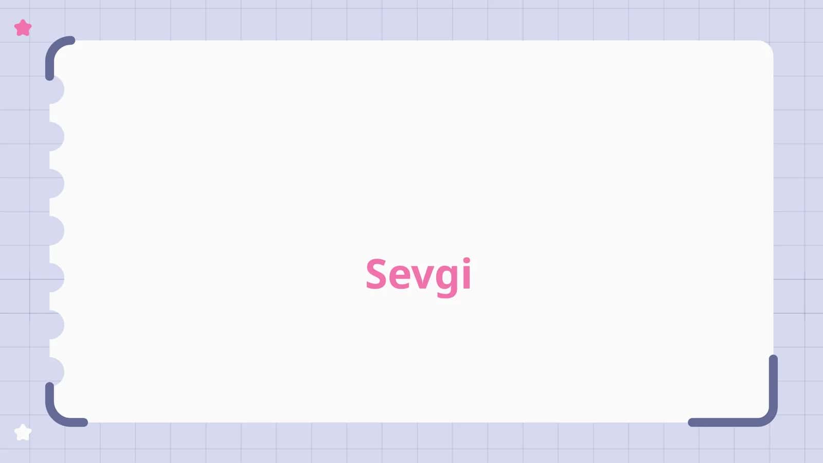 Sevgi 1
