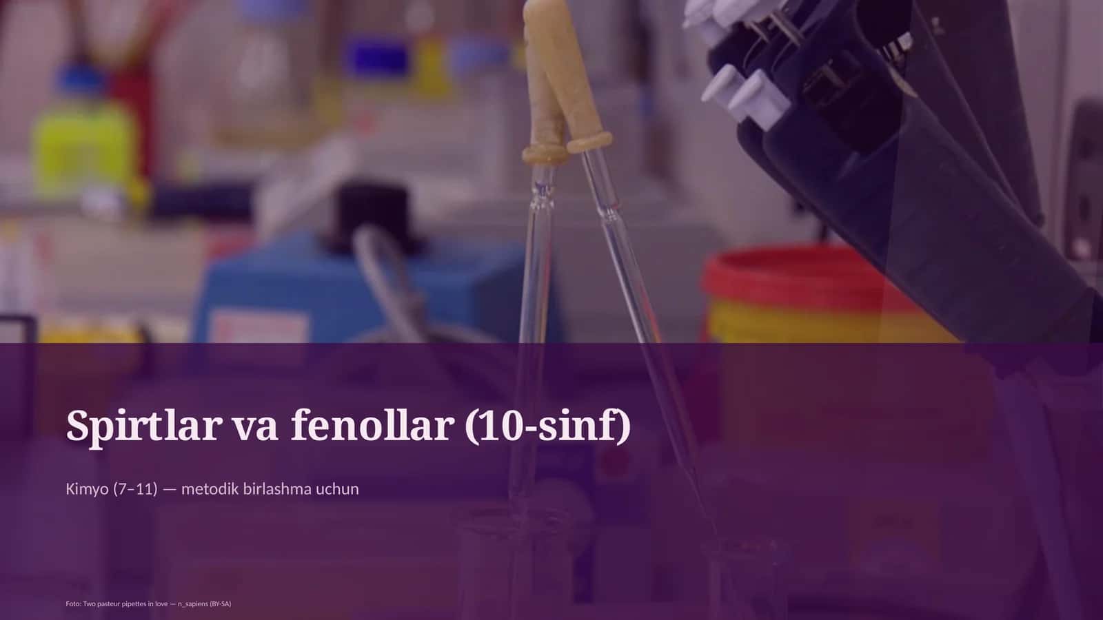 Spirtlar va fenollar (10-sinf) 1