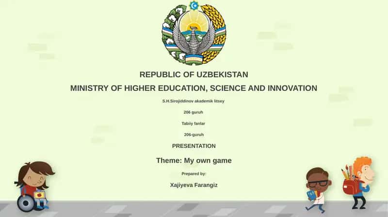 My own game 1