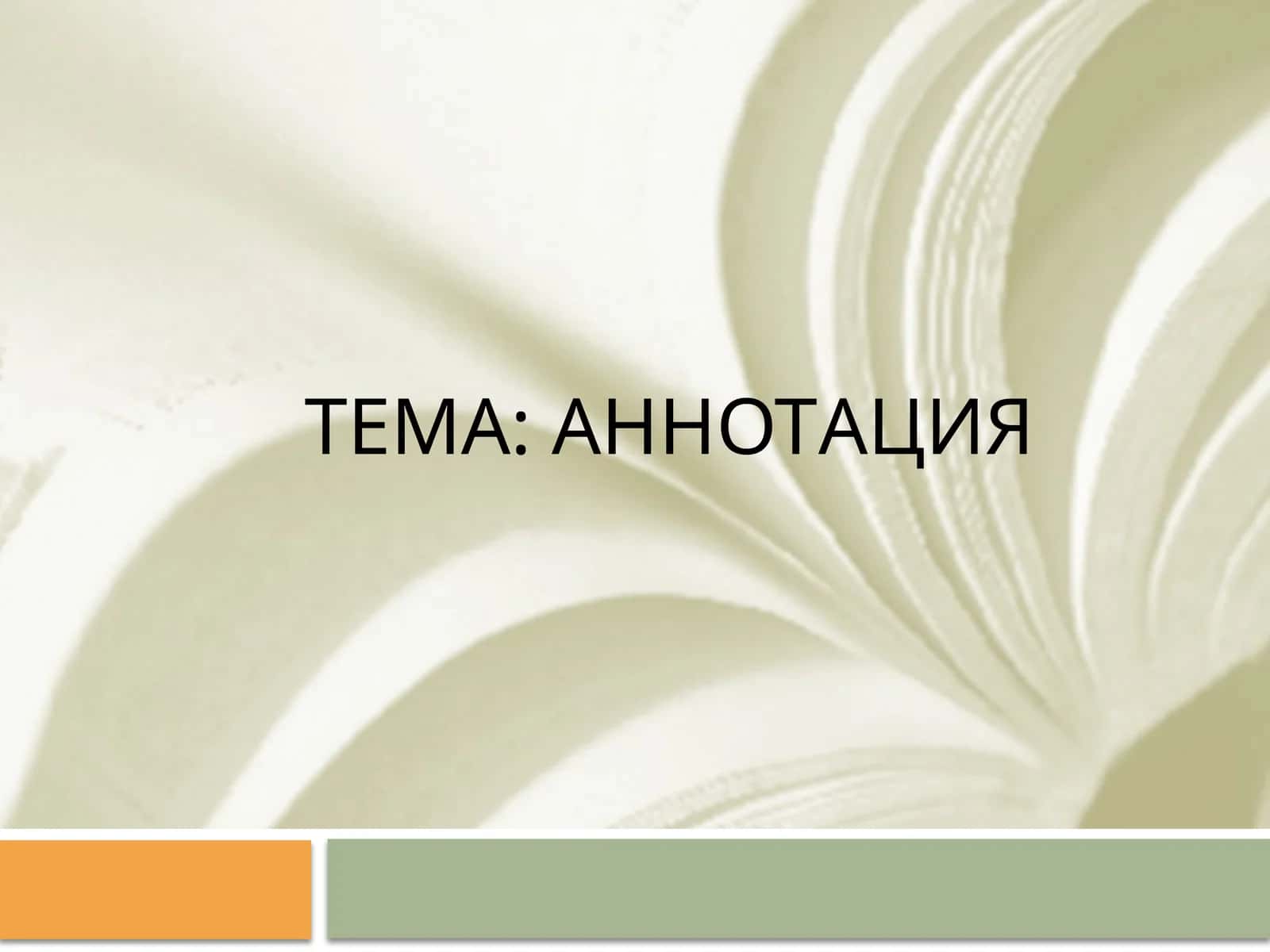 Аннотация 1