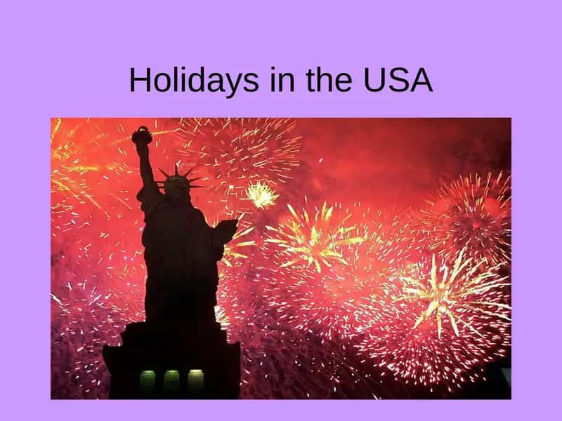 Holidays in the USA 1
