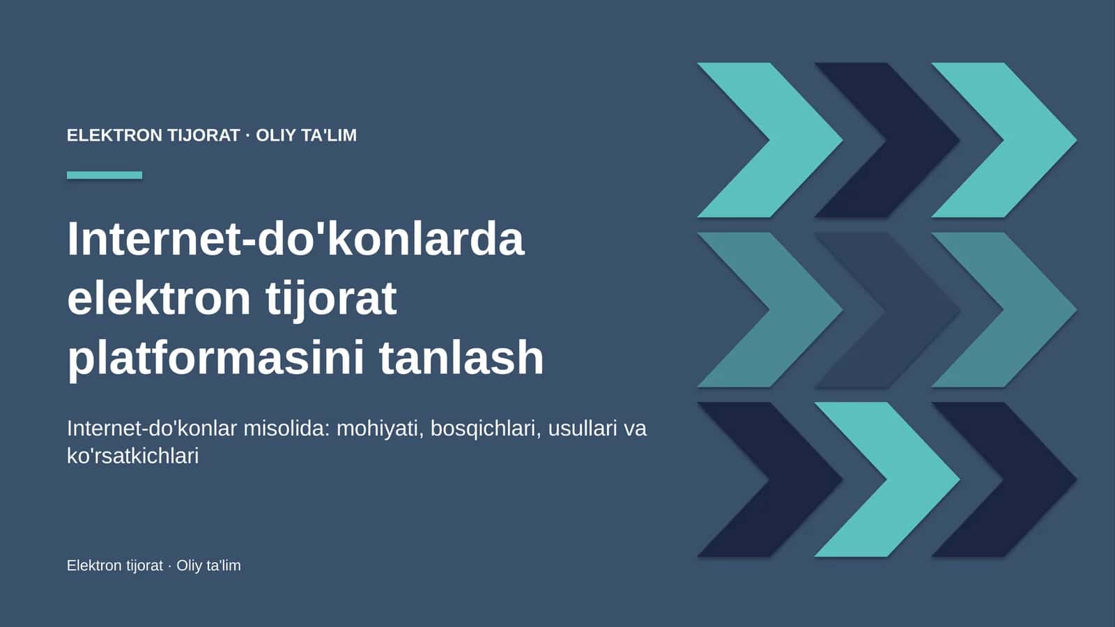 Internet-do'konlarda elektron tijorat platformasini tanlash 1