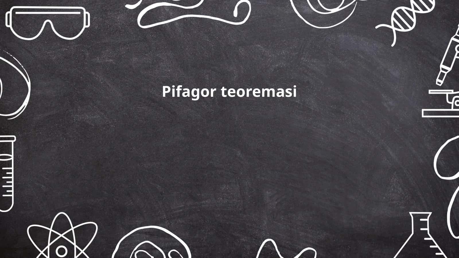 Pifagor teoremasi 1