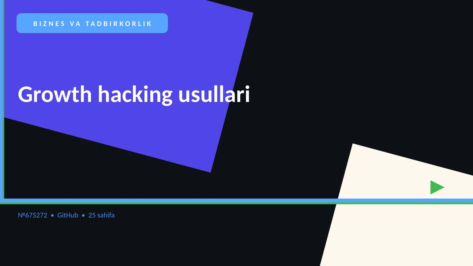 Growth hacking usullari 1
