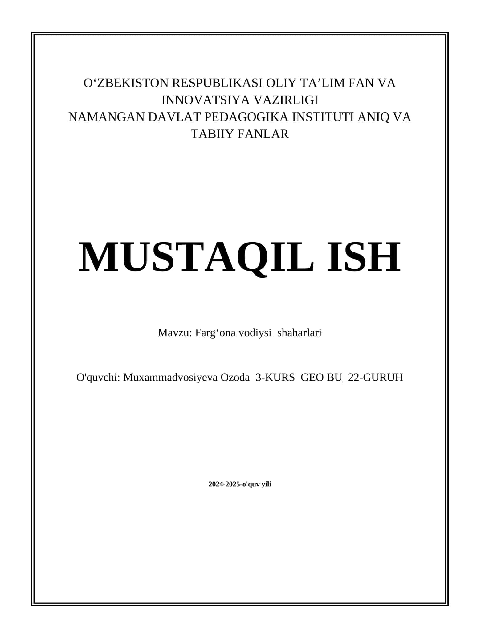 Farg‘ona vodiysi shaharlari 1