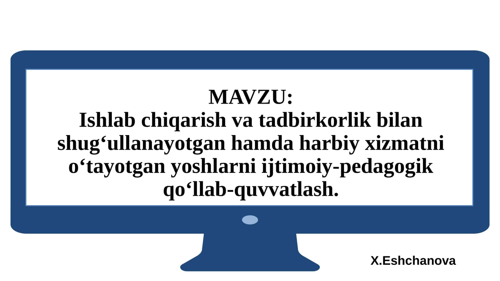 Ishlabchiqarish va tadbirkorlik 1
