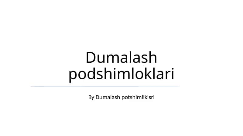 Podshipniklar 1