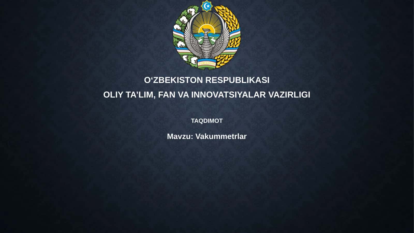 Vakummetrlar 1