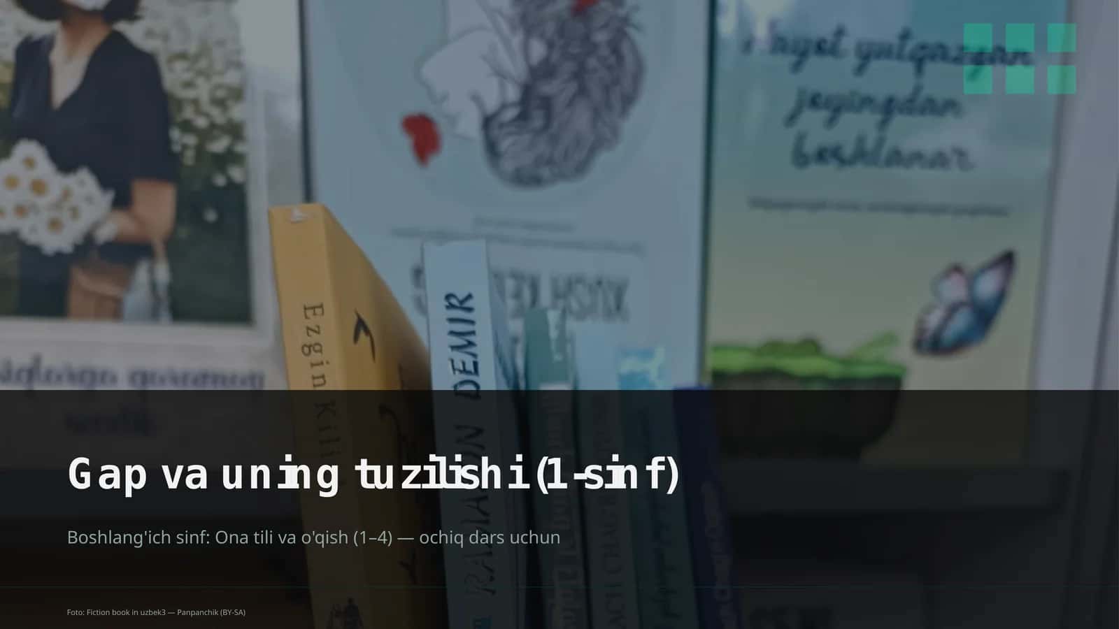 Gap va uning tuzilishi (1-sinf) 1