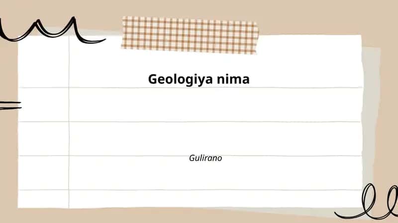 Geologiya nima 1