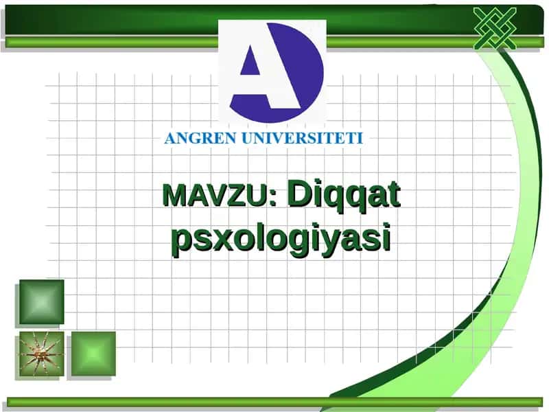 Diqqat psxologiyasi 1