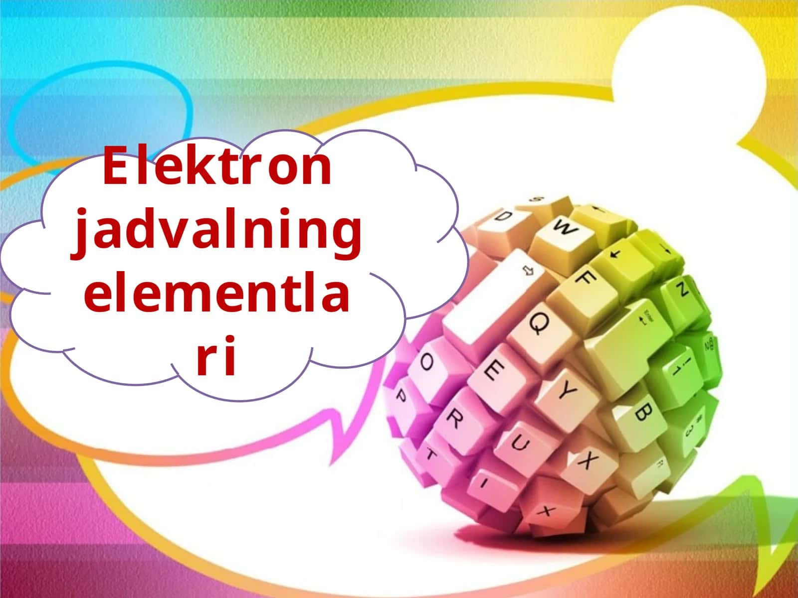 Elektron jadvalning elementlari 1