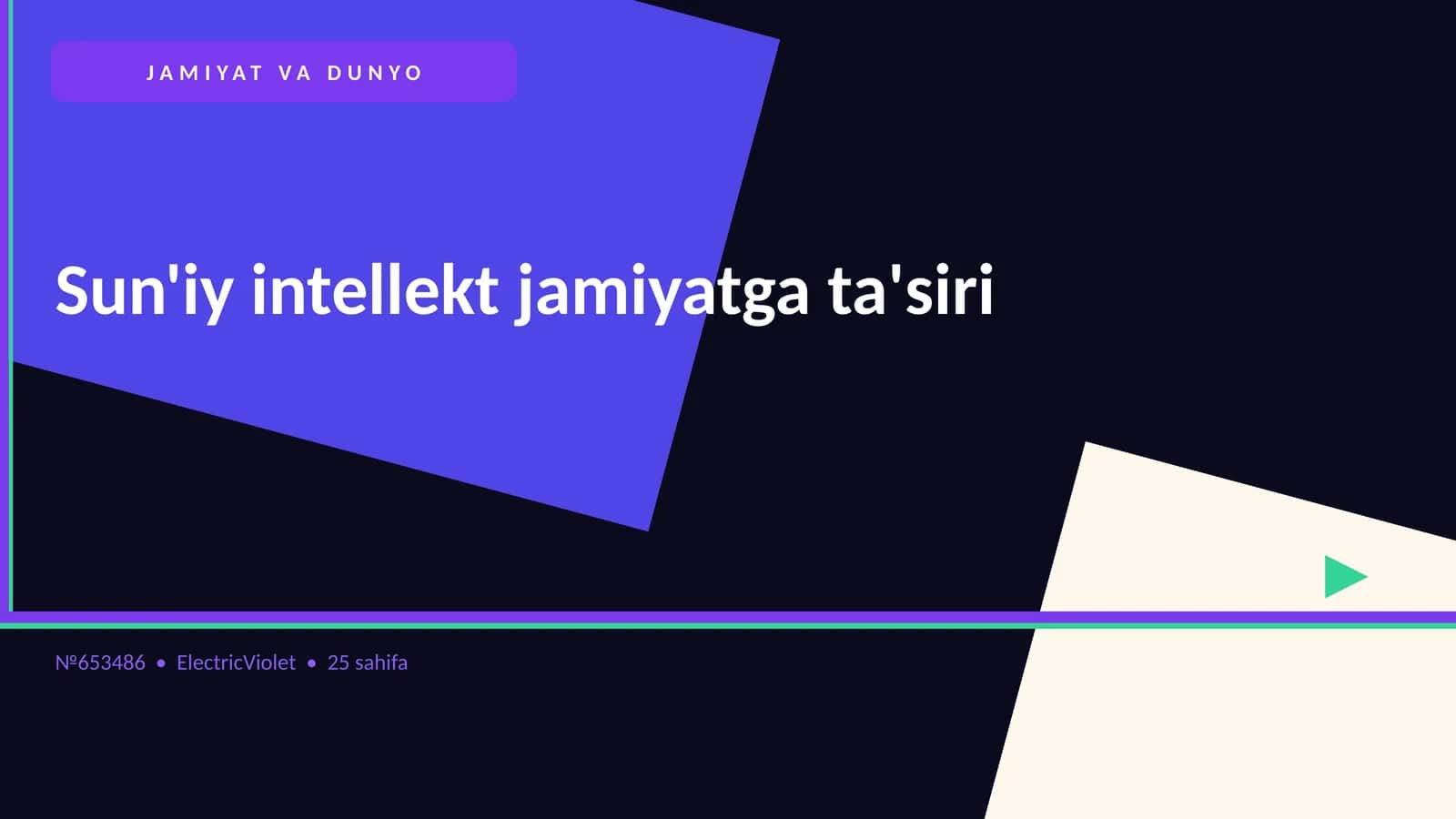 Sun'iy intellekt jamiyatga ta'siri 1