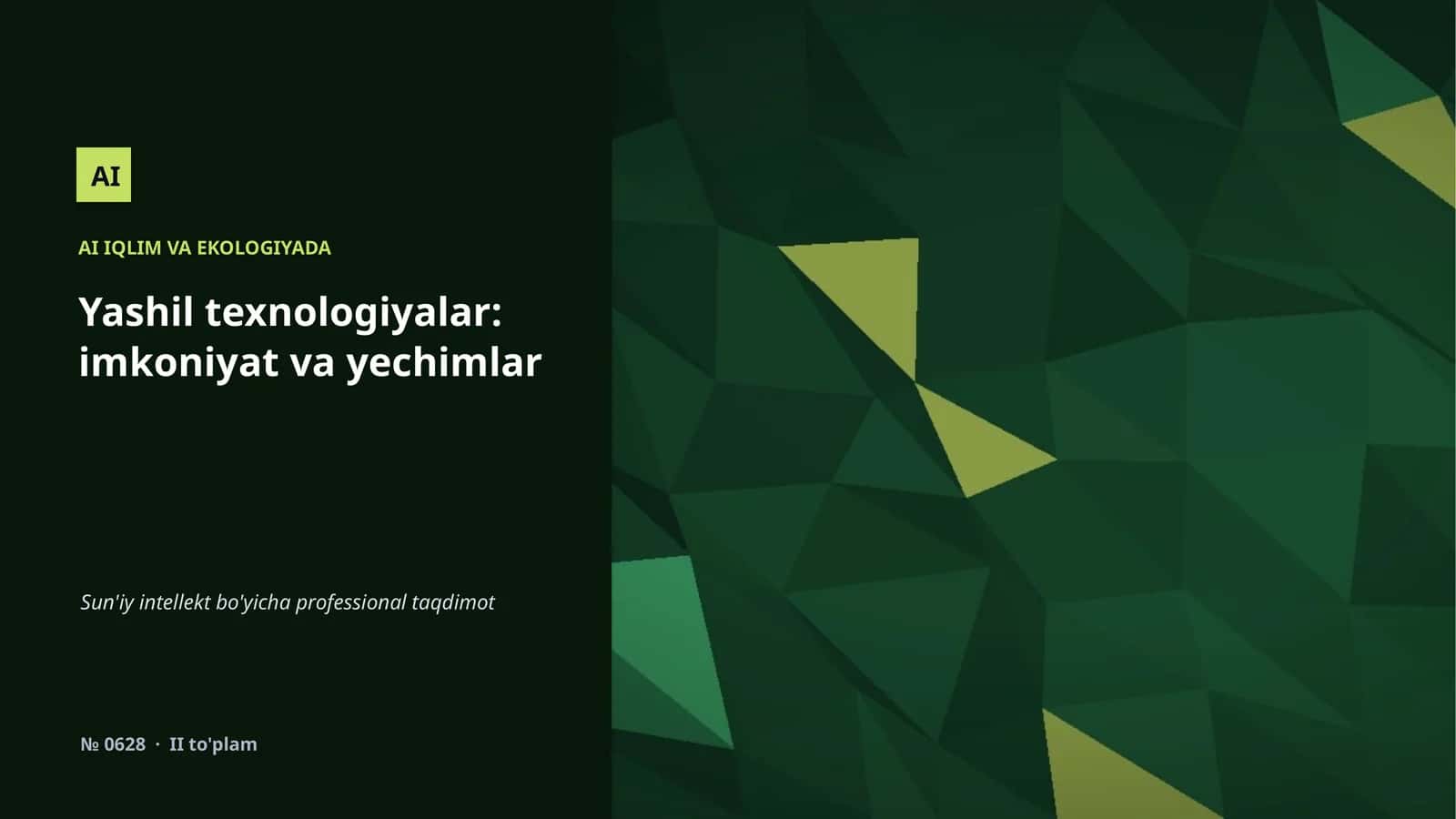 AI IQLIM VA EKOLOGIYADA 1