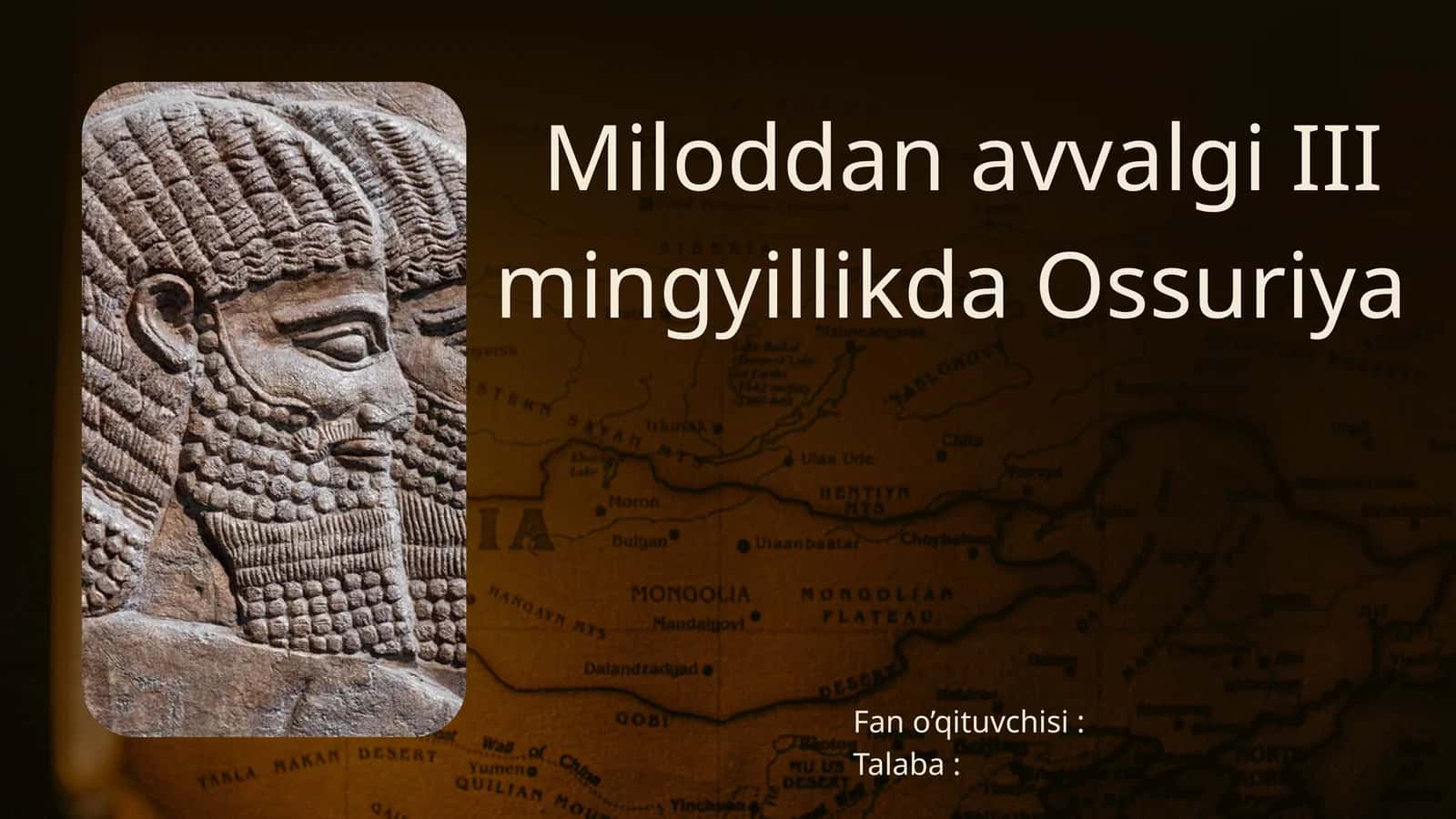 Miloddan avvalgi III mingyillikda Old Osiyo 1