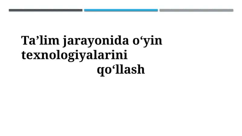 Interfaol O'quv Dasturlari va Simulyatsiyalar 1