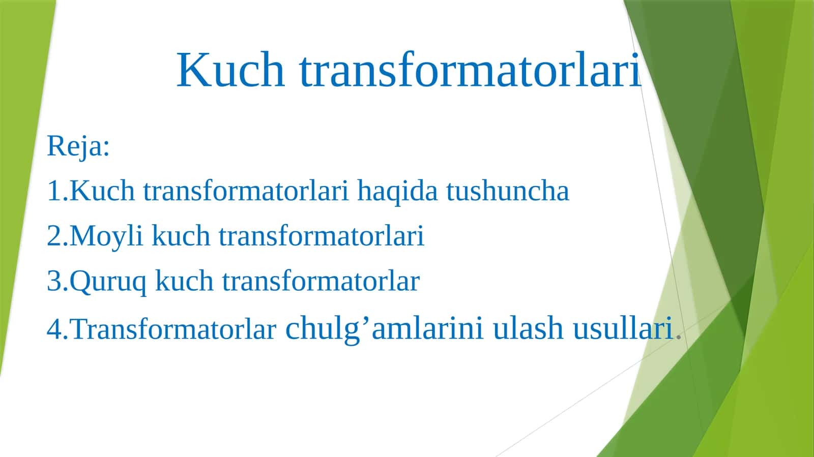 Kuchtransformatorlari 1