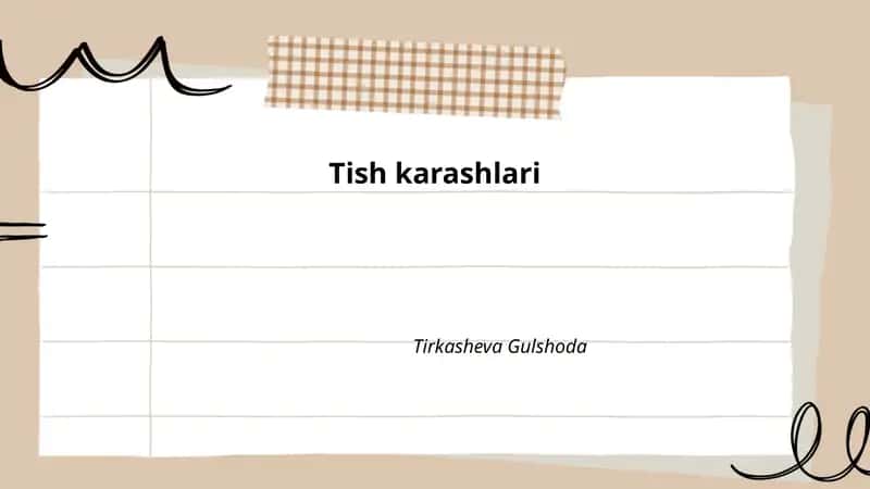 Tish karashlari 1