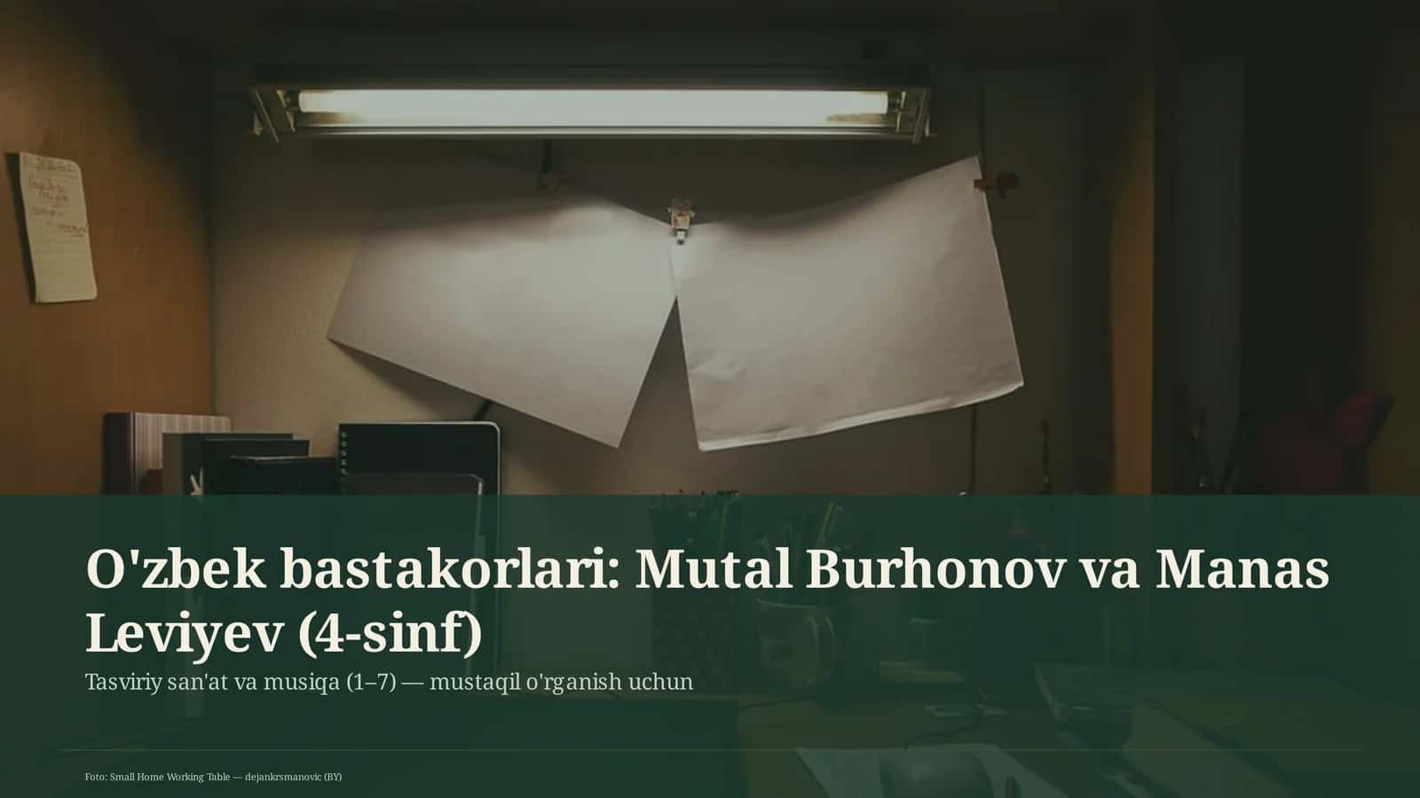 Tasviriy san'at va musiqa (1–7) 1