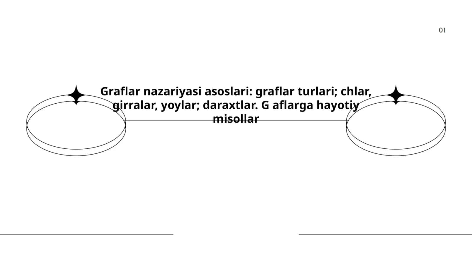 Graflar nazariyasi asoslari 1