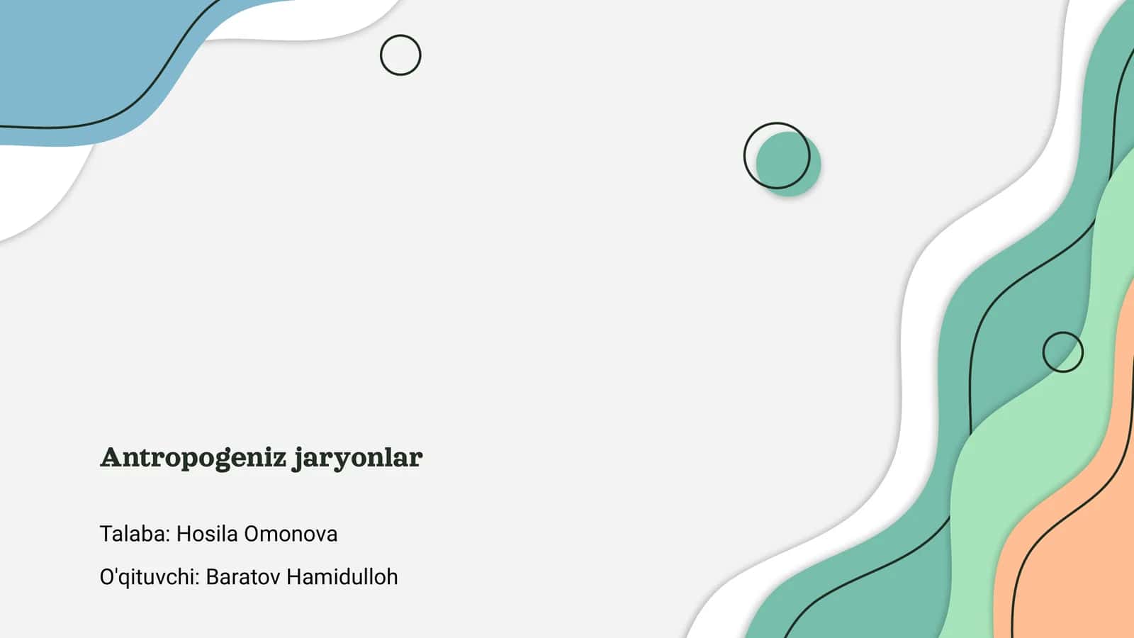 Antropogeniz jaryonlar 1