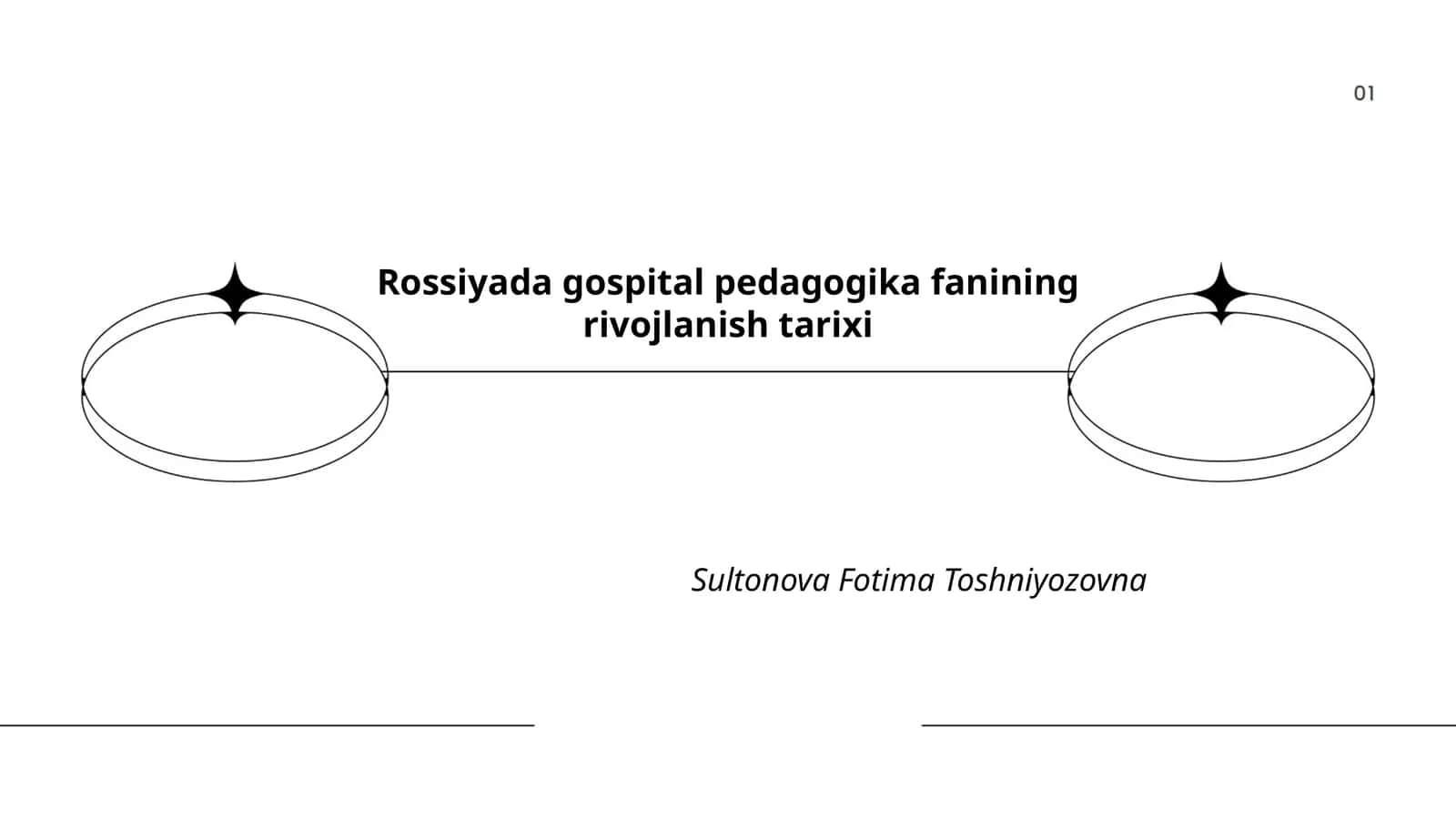 Rossiyada gospital pedagogika fanining rivojlanish tarixi 1