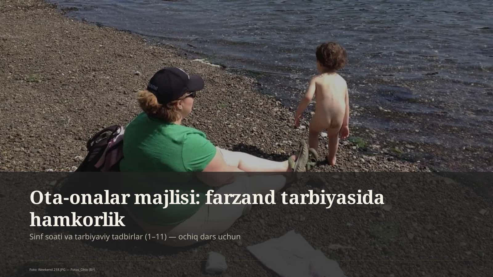 Sinf soati va tarbiyaviy tadbirlar (1–11) 1