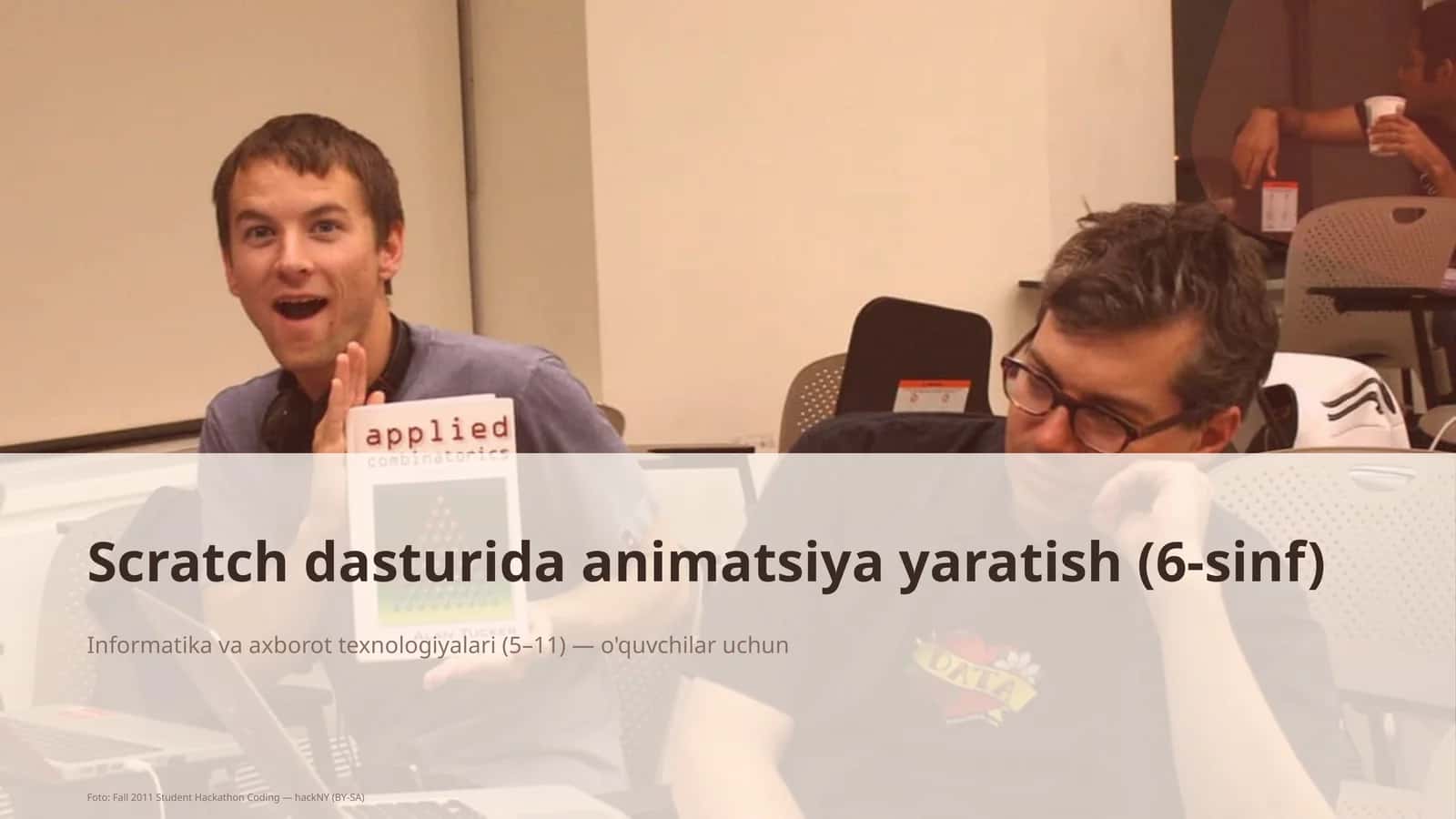 Scratch dasturida animatsiya yaratish (6-sinf) 1