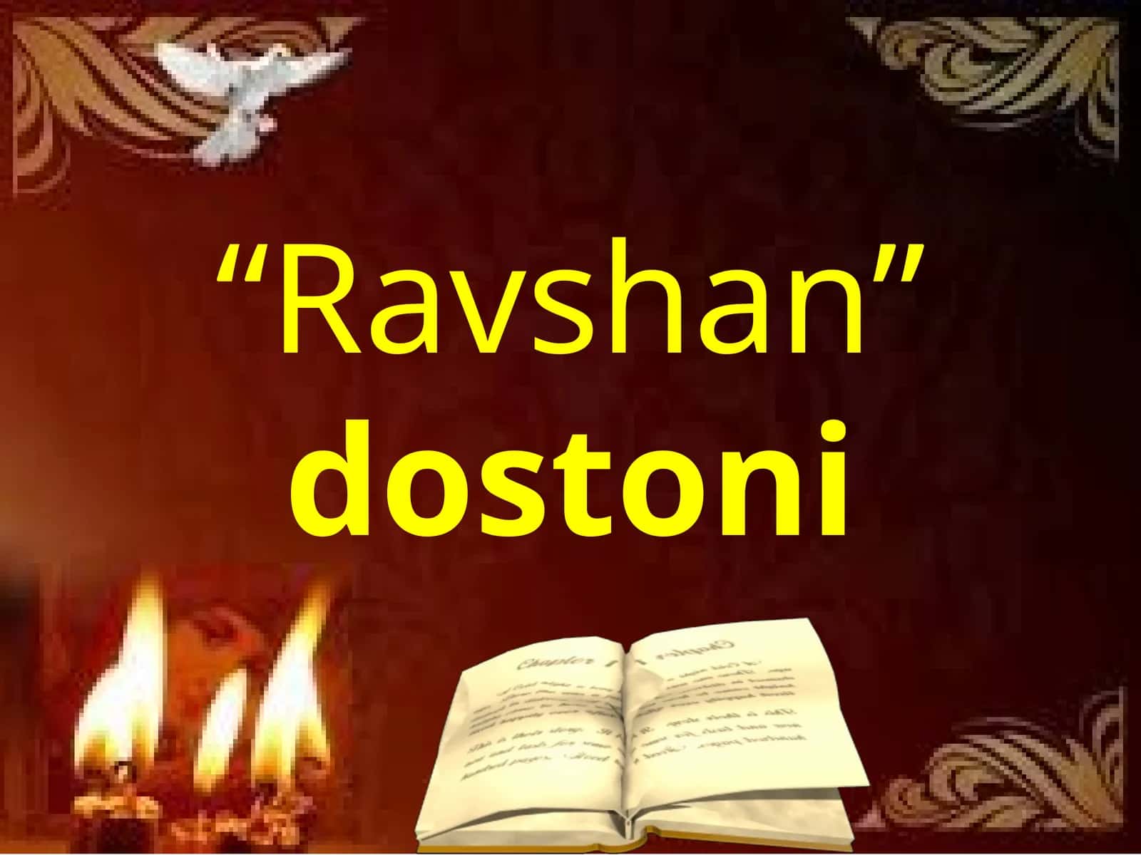"Ravshan”dostoni 1