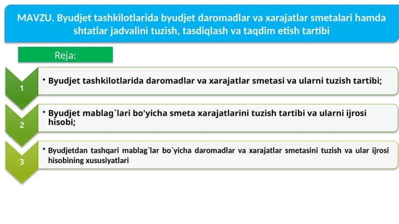 Xarajatlar Smetasi 1