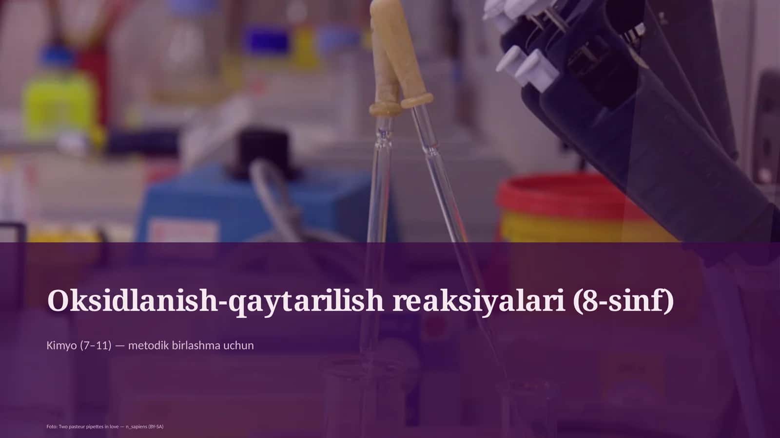 Oksidlanish-qaytarilish reaksiyalari (8-sinf) 1