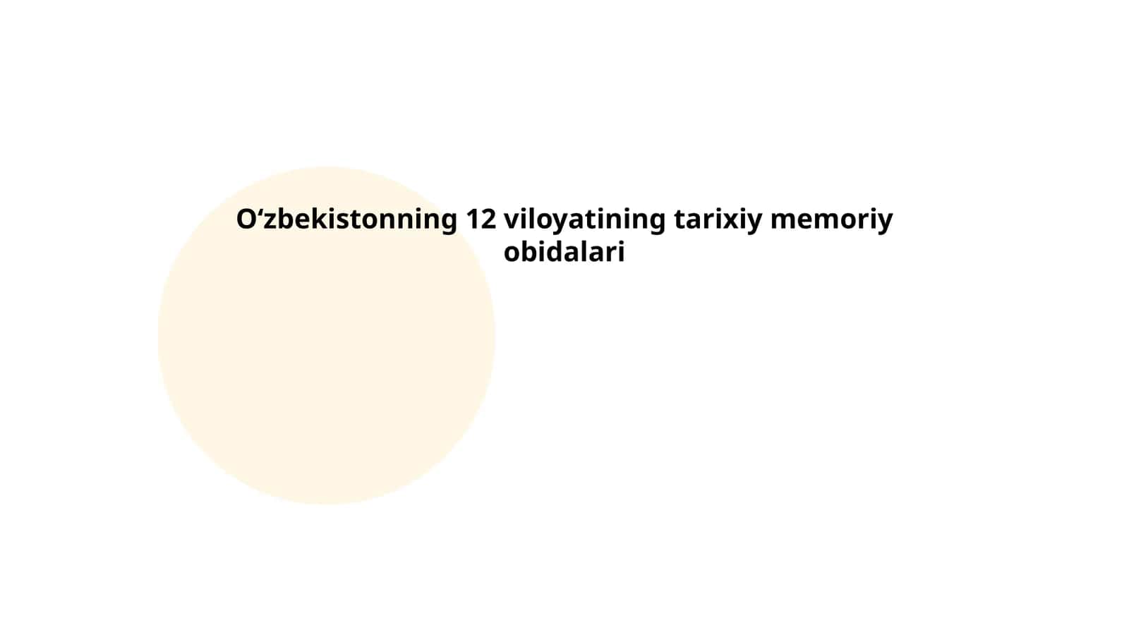 Toshkent viloyati tarixiy obidalari 1