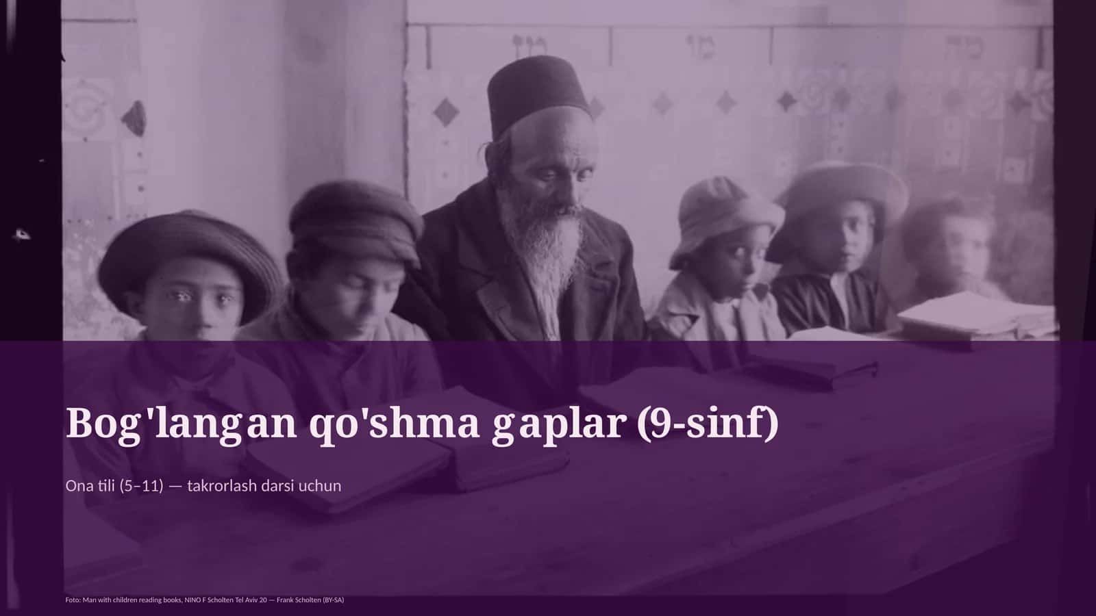 Bog'langan qo'shma gaplar (9-sinf) 1