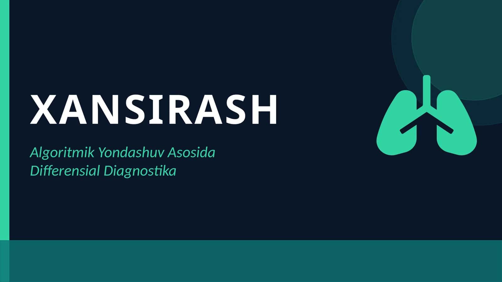 Hansirash differensial diagnostika 1