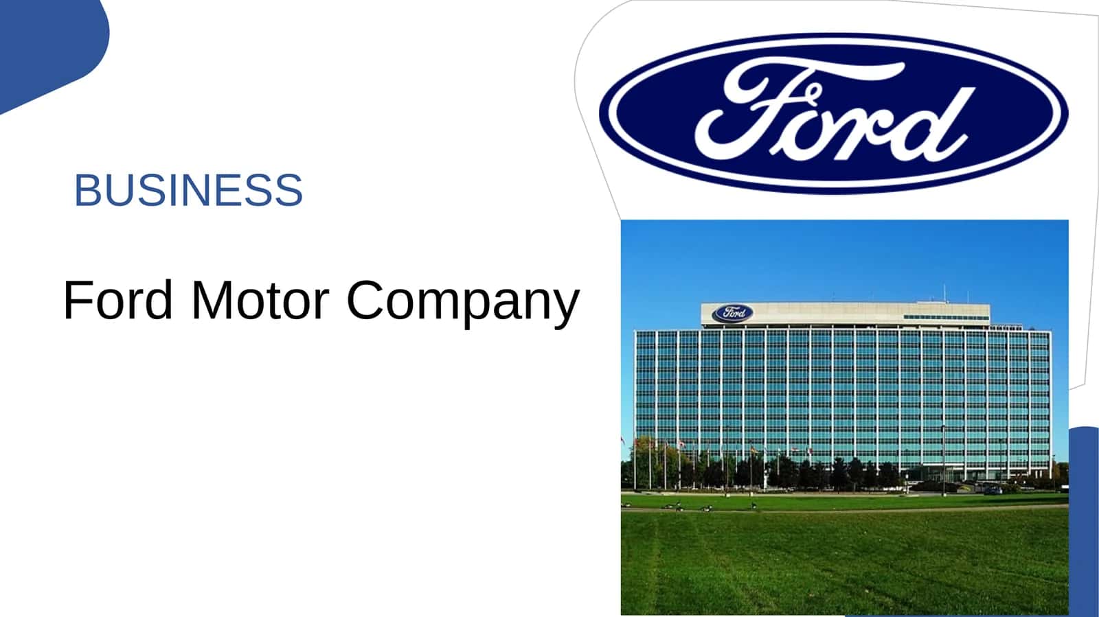 Ford Motor Company 1