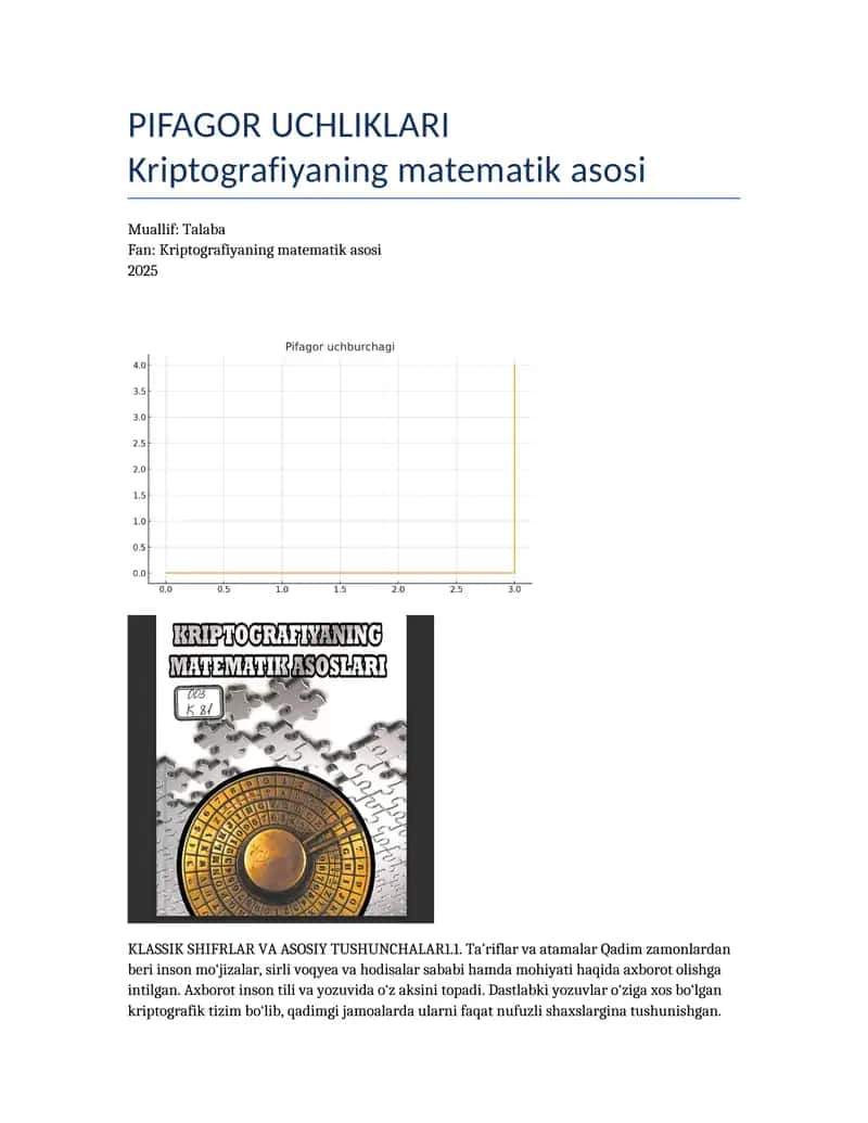 PIFAGOR UCHLIKLARI 1