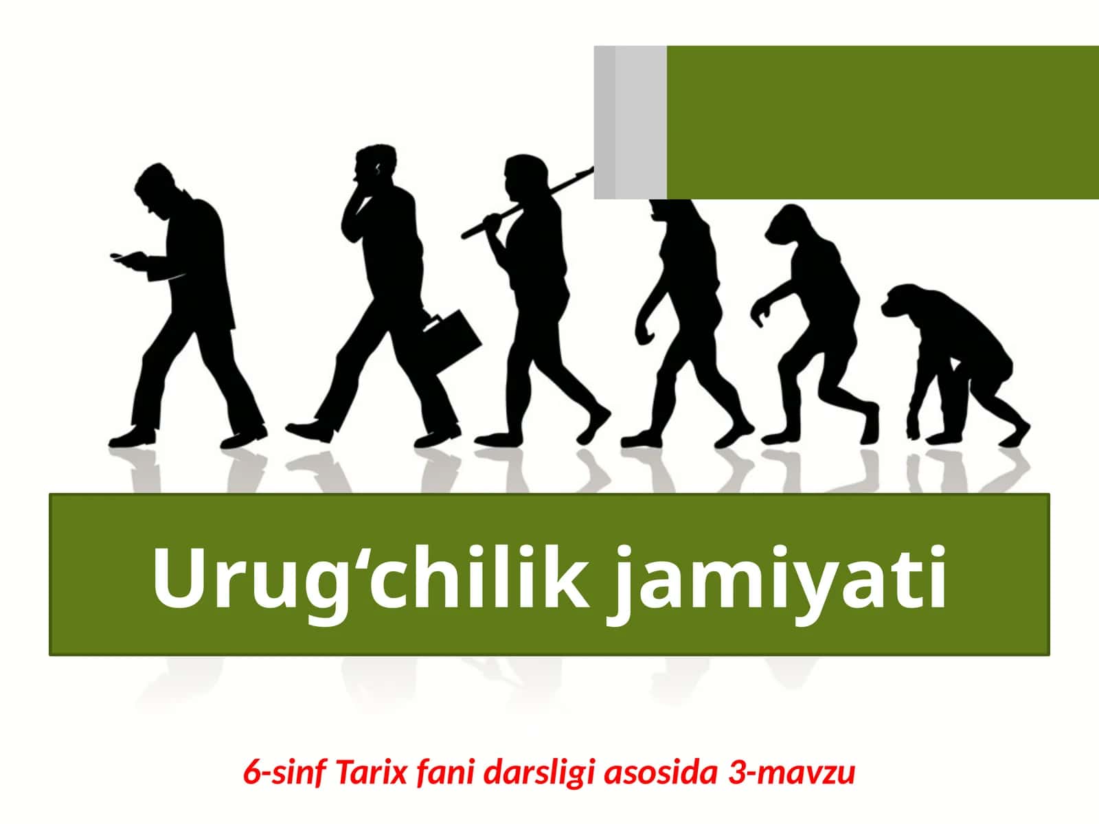 Urug‘chilik jamiyati 1