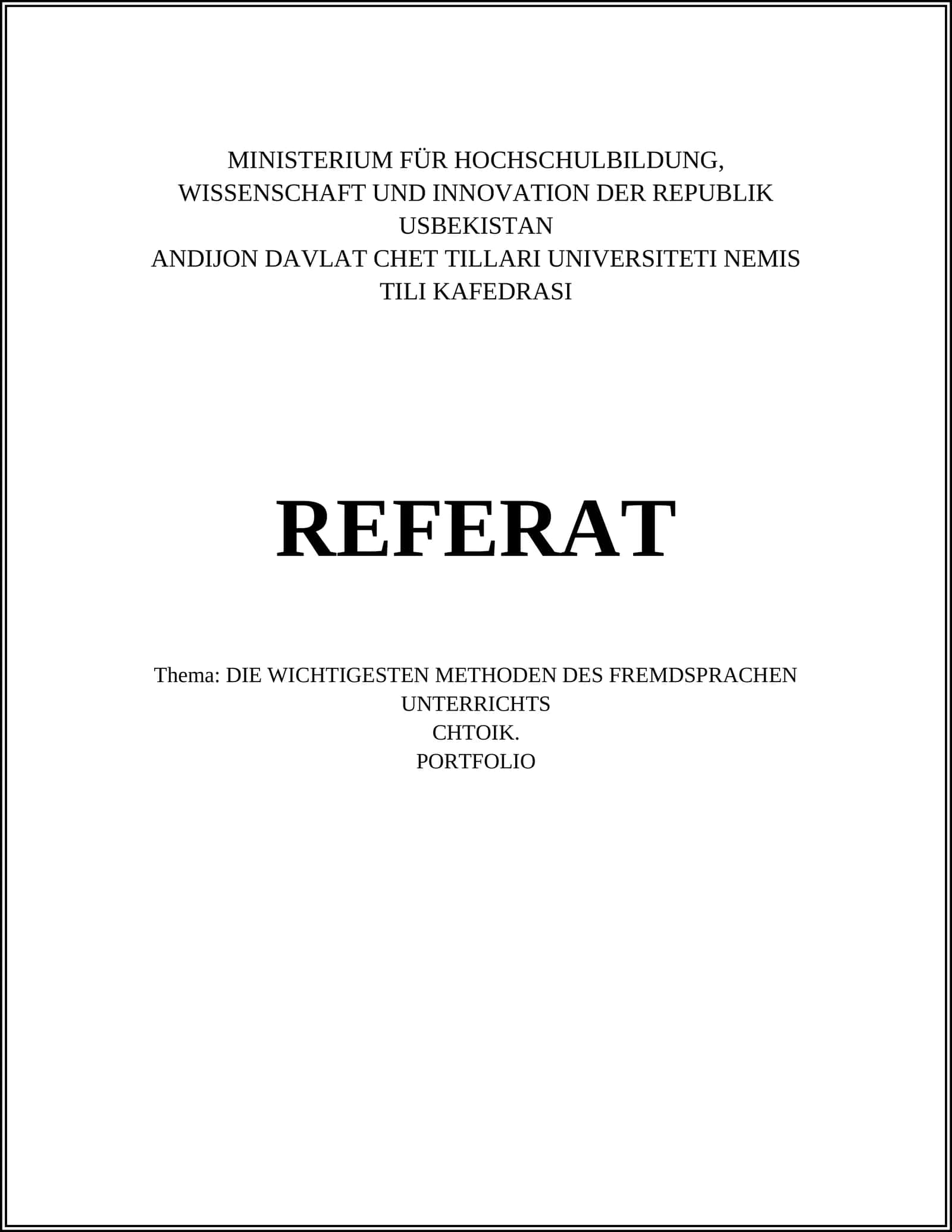Grammatik-Übersetzungsmethode 1