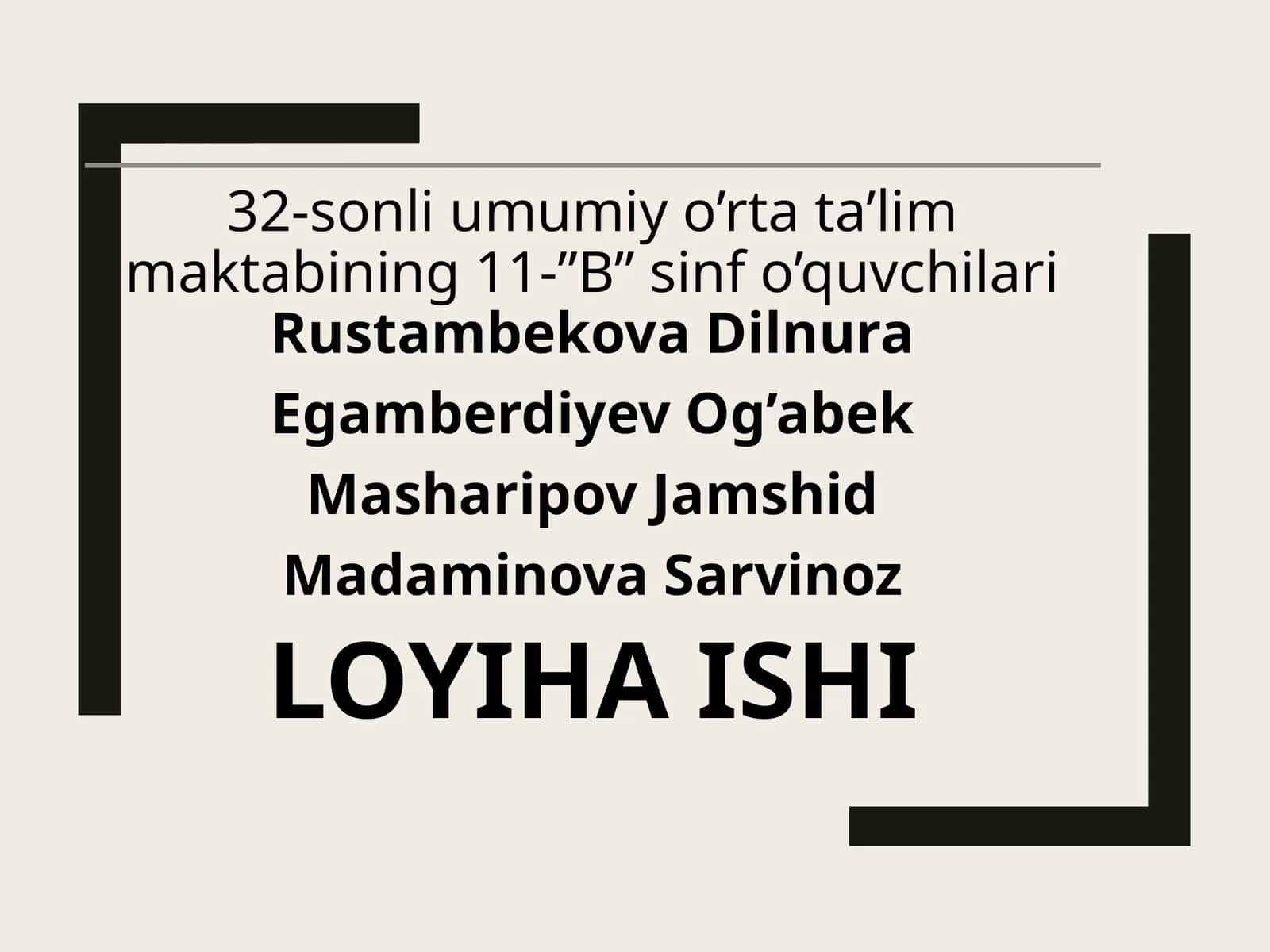 Vatan tushunchasi haqida 1