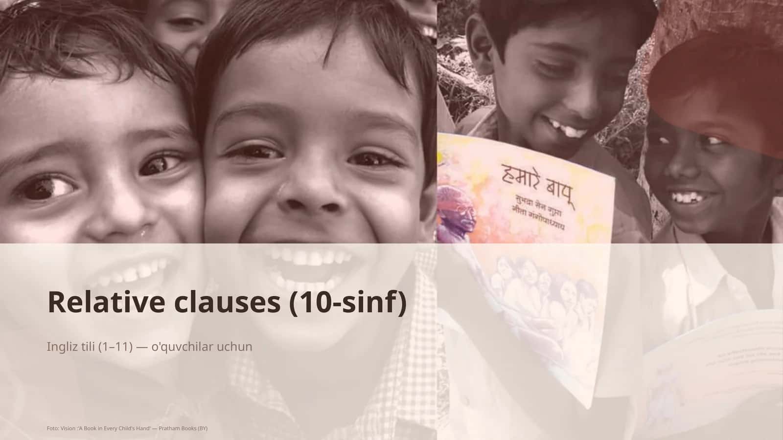 Relative clauses (10-sinf) 1