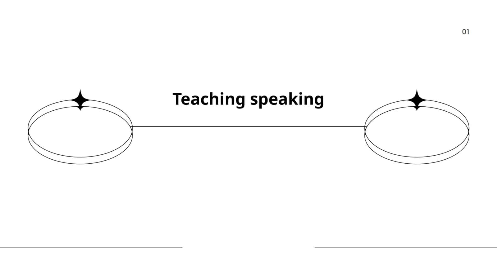 Teaching speaking 1