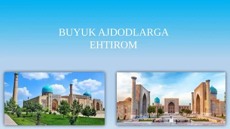 BUYUK AJDODLARGA EHTIROM 1