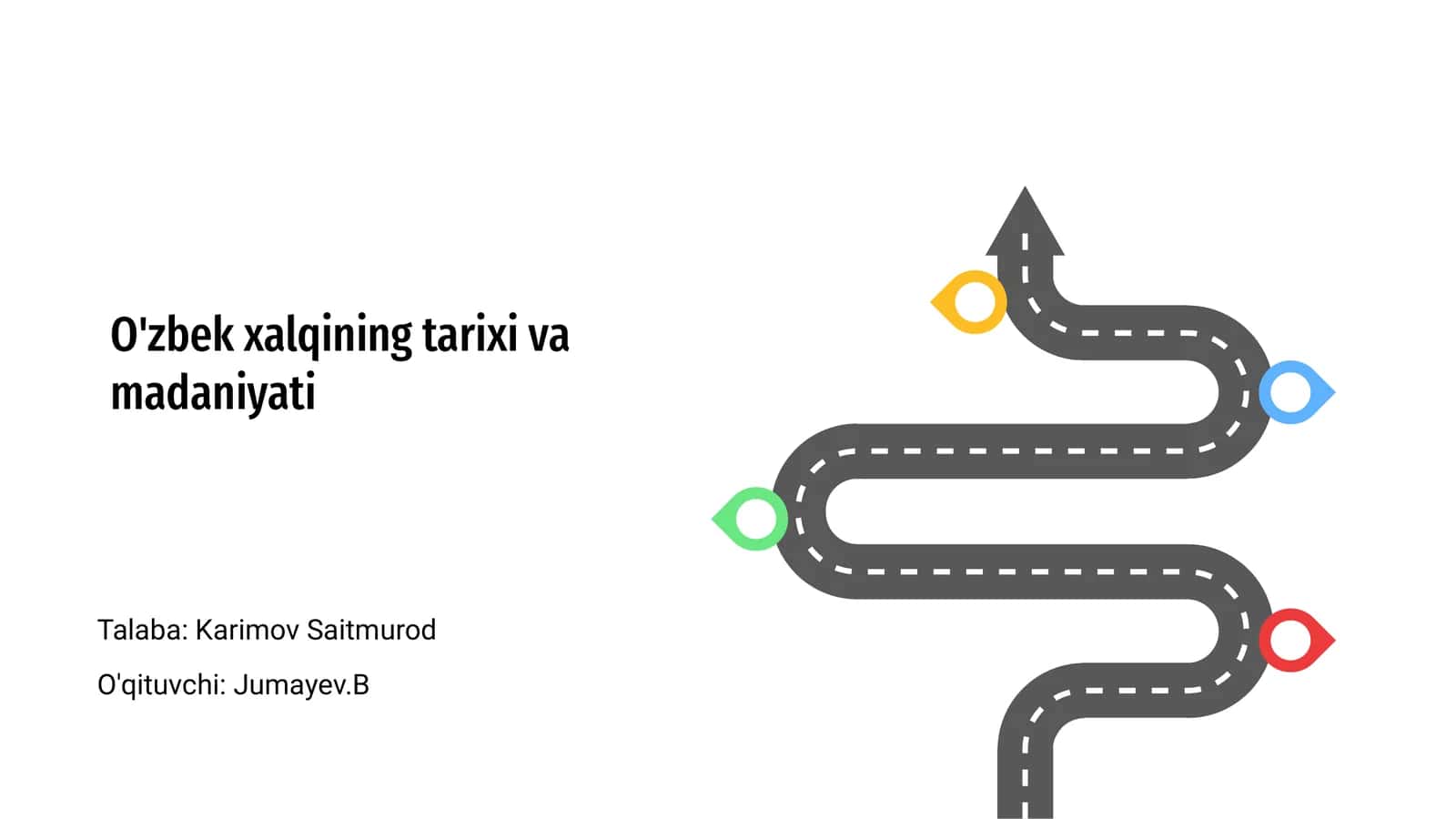 O'zbek xalqining tarixi va madaniyati 1