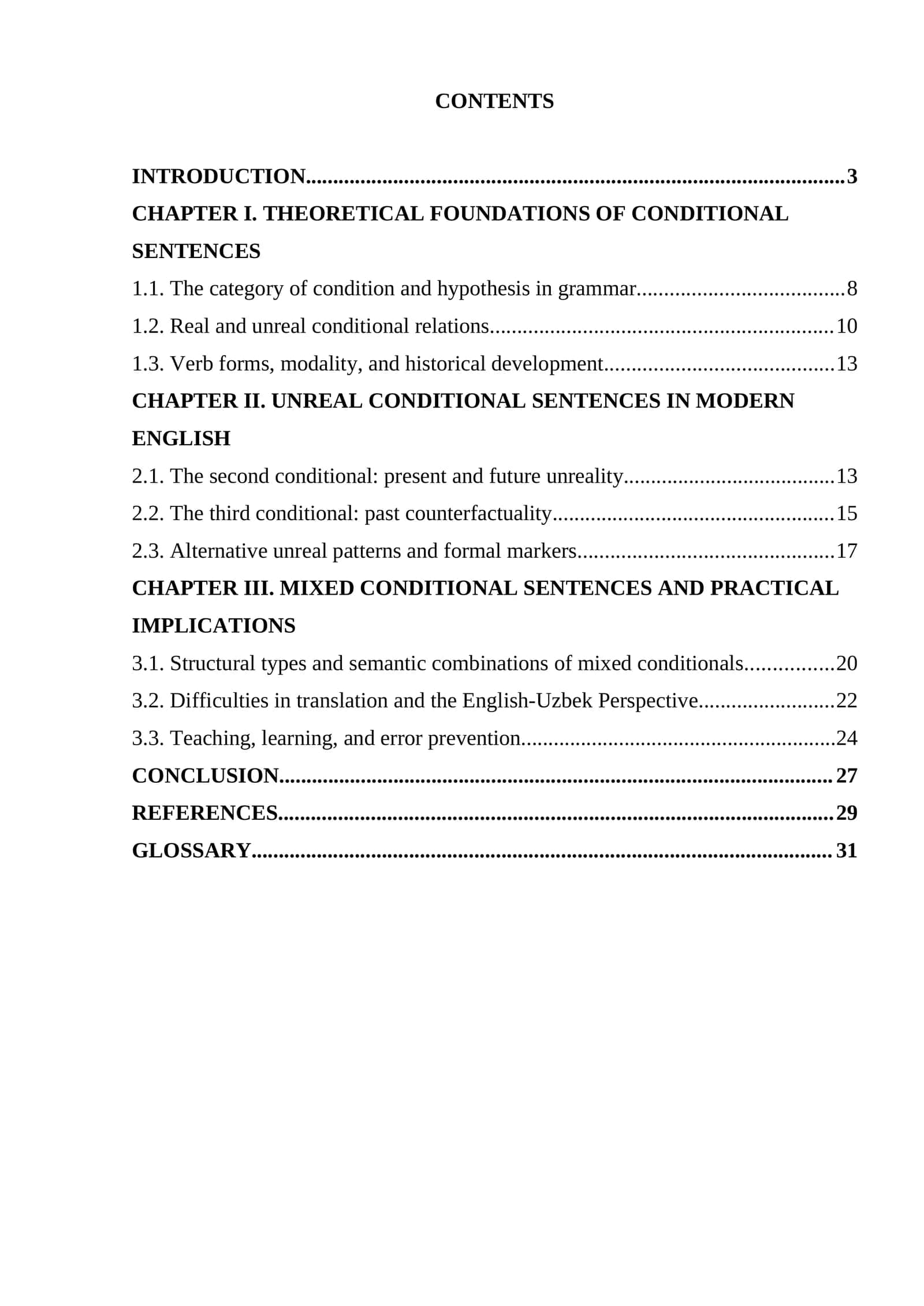 Unreal and Mixed Conditional Sentences 1
