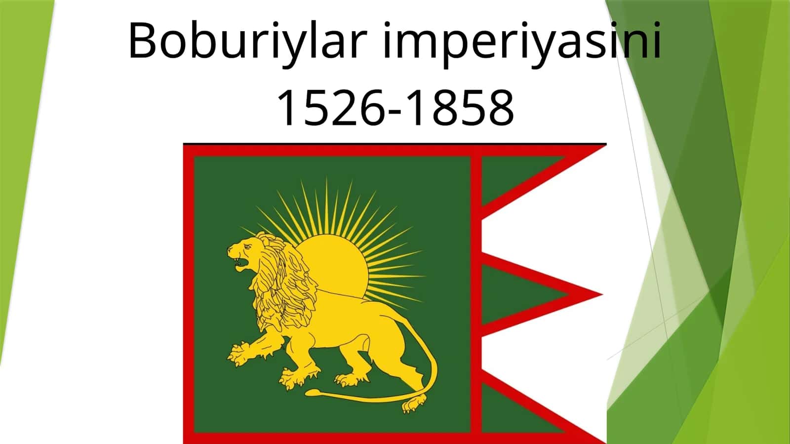 Boburiylar imperiyasi 1